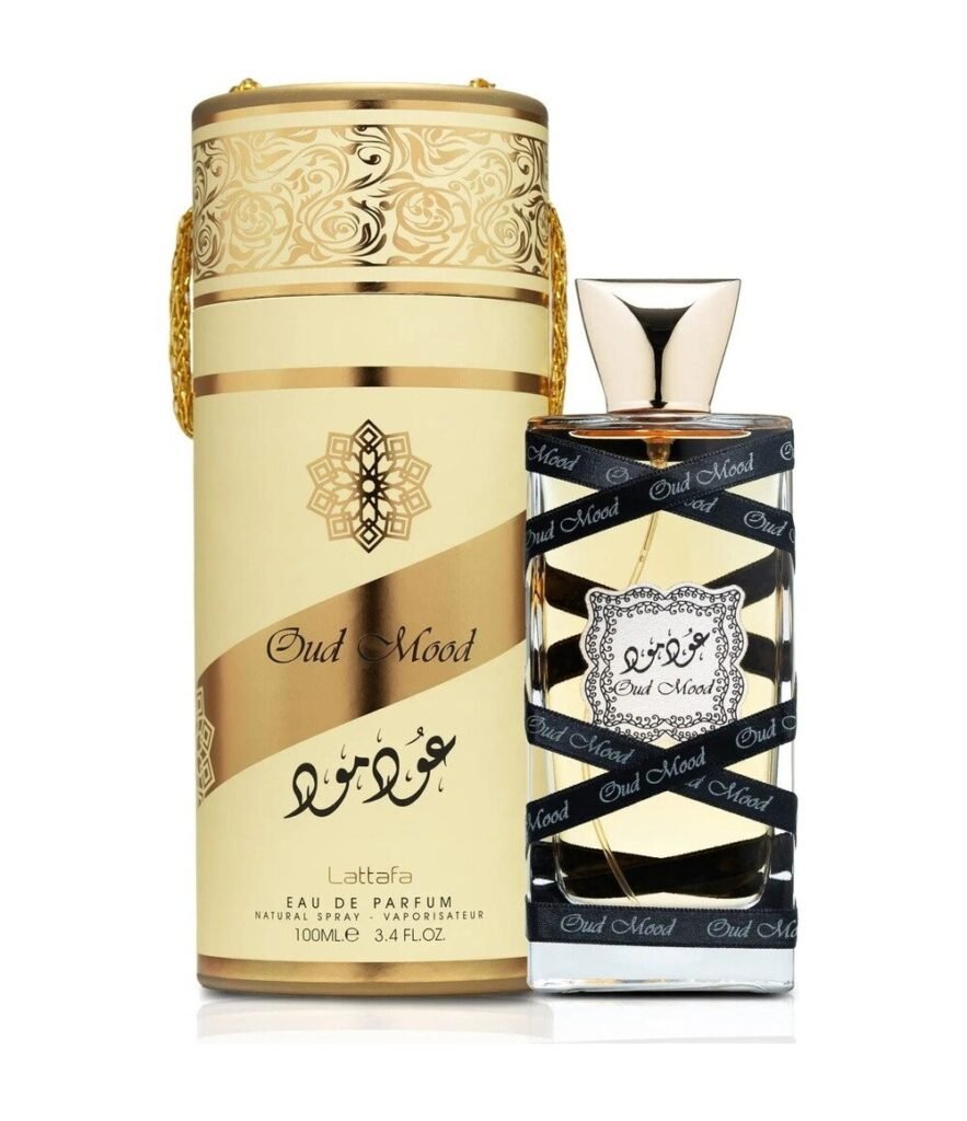 Lattafa Oud Mood by Lattafa 100ml Eau De Parfum — bottle photo