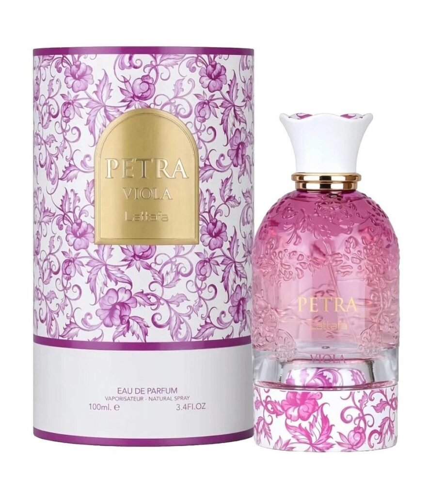 Lattafa Petra Viola by Lattafa 100ml Eau De Parfum — bottle photo