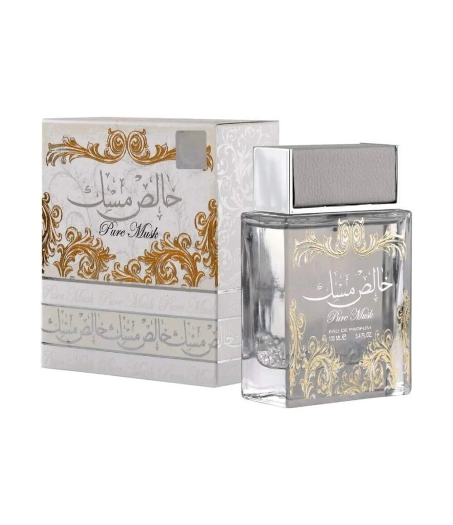 Lattafa Pure Khalis Musk by Lattafa 100ml Eau De Parfum — bottle photo