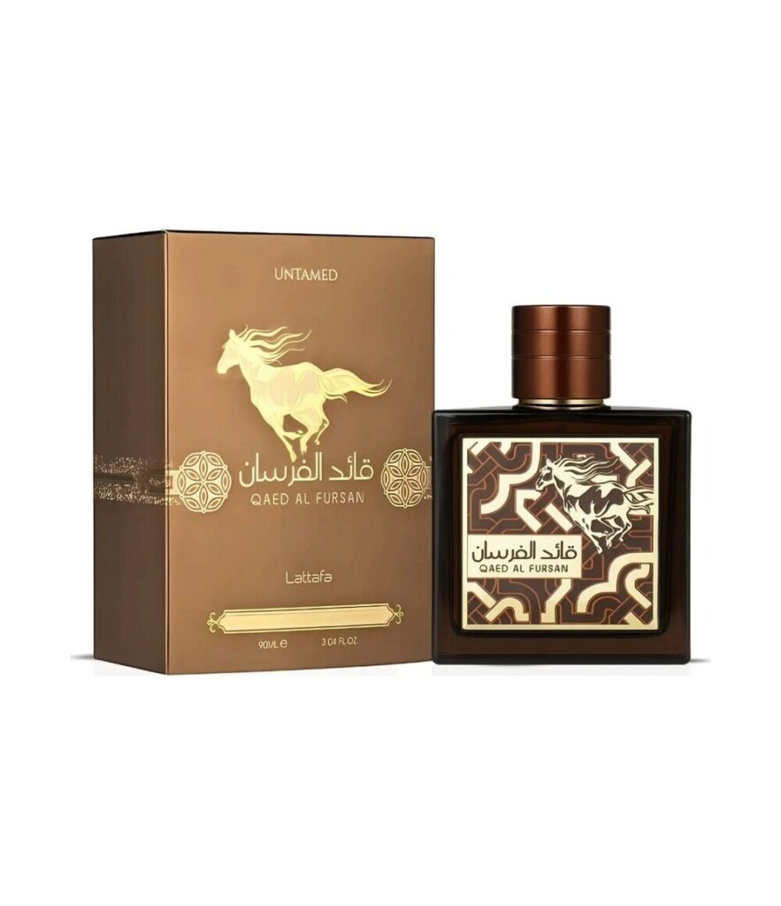 Lattafa Qaed Al Fursan Untamed by Lattafa 90ml Eau De Parfum — bottle photo