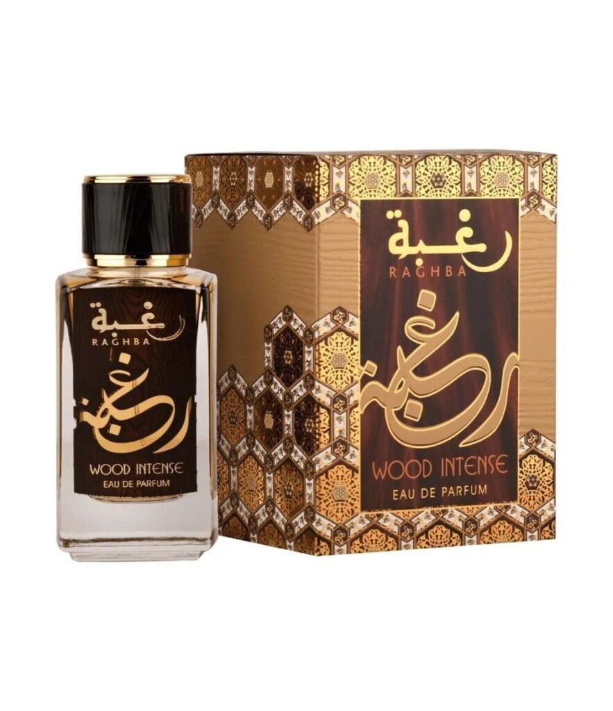 Lattafa Raghba Wood Intense by Lattafa 100ml Eau De Parfum — bottle photo