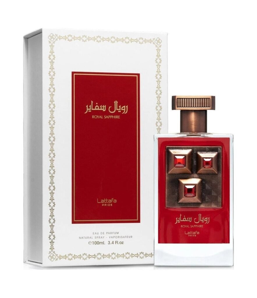Lattafa Royal Sapphire Pride by Lattafa 100ml Eau De Parfum — bottle photo