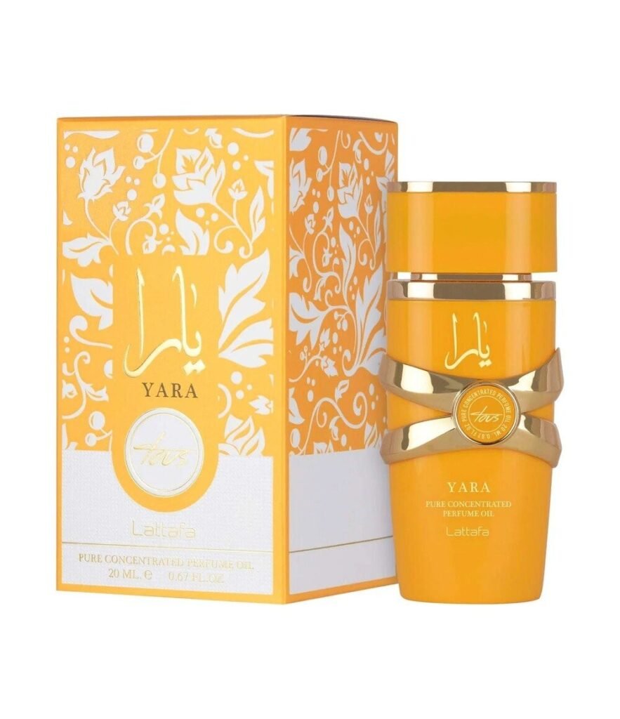 Lattafa Yara Tous by Lattafa 20ml Perfume Oil — bottle photo